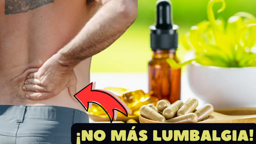 remedios naturales para el dolor de espalda o lumbalgia